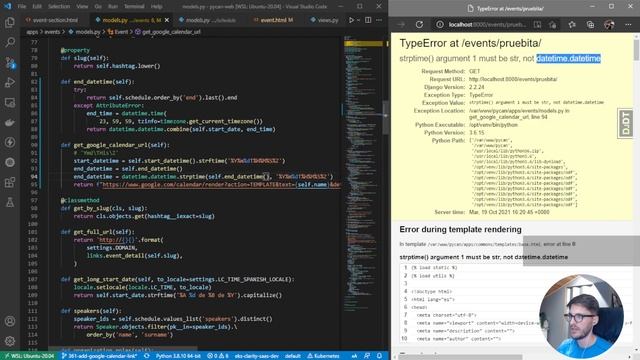 Python Canarias Web, Refactor mover formateado de Google Calendar URI a Models #HacktoberFest21 смотреть онлайн