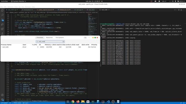 Experiment with Silero VAD ONNX model (voice activity detection)