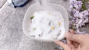 Сушка цветов в силикагеле. Эксперимент с наполнителем для кошачьего туалета