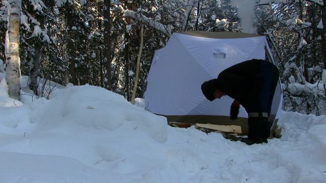 Дворец Следопыт Премиум с дровяной печкой.