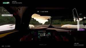 Gran Turismo Sport Toyota TS050 Hybrid Le Mans hotlap