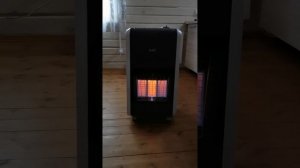 Запуск на даче газового обогревателя Ballu 55