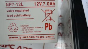 NP7.2-12 12V 7.2Ah Yuasa