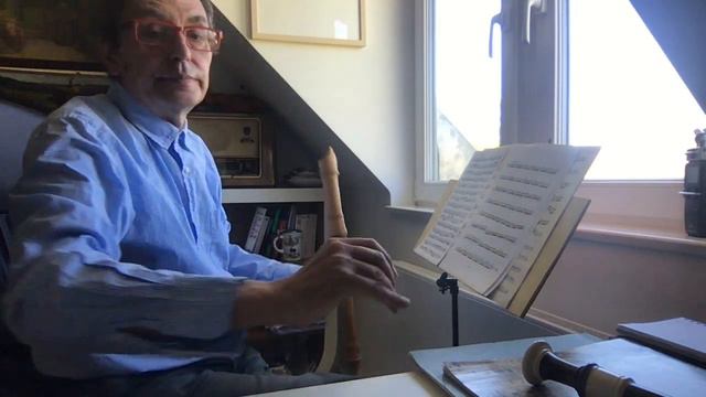 J. D. Braun 1740 Pièces sans basse no 14 Allemande for alto recorder смотреть онлайн