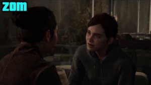 ГУГЛ Элли: Сцена с ПОЦЕЛУЕМ The Last of Us Part II