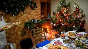 ВСТРЕЧАЕМ РОЖДЕСТВО В КАНЕВЕ  # ЗАБЫЛИ  ПОСТАВИТЬ ГОЛУБЦЫ С ГРИБАМИ НА СТОЛ