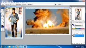 Cara mengganti background menggunakan Adobe Photoshop CS3