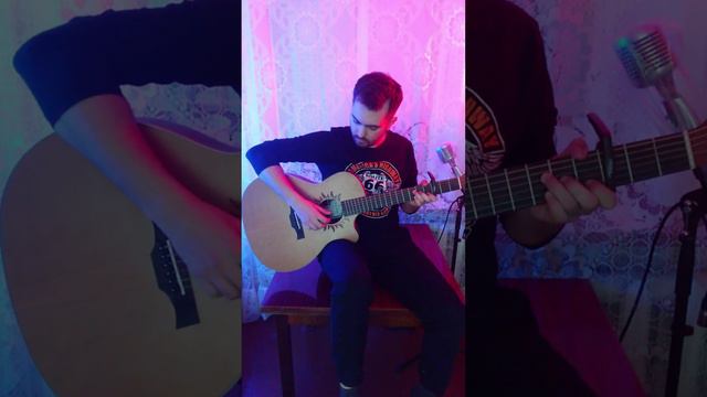 Бесконечное лето - заглавная тема - Fingerstyle Cover #shorts (Everlasting summer - main theme)