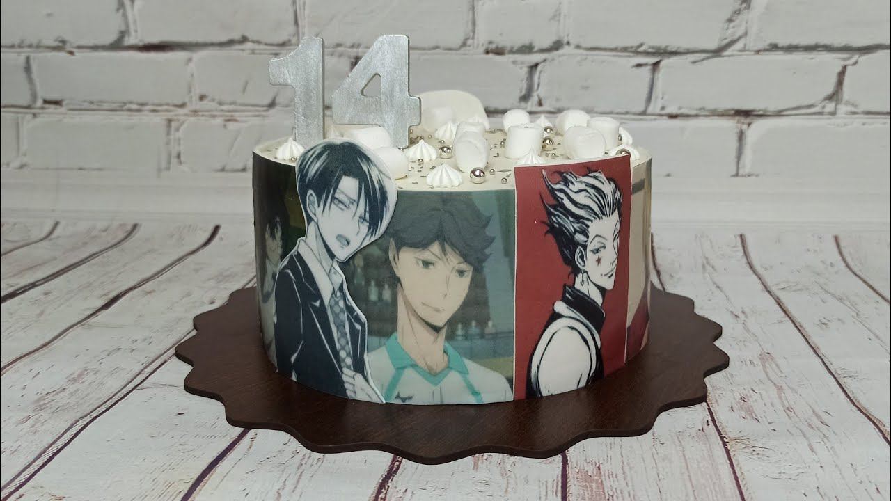КАК ПРИКЛЕИТЬ ВАФЕЛЬНУЮ КАРТИНКУ К ТОРТУ ПО ВСЕМ ПРАВИЛАМ//WE GLUE THE WAFFLE PICTURE TO THE CAKE