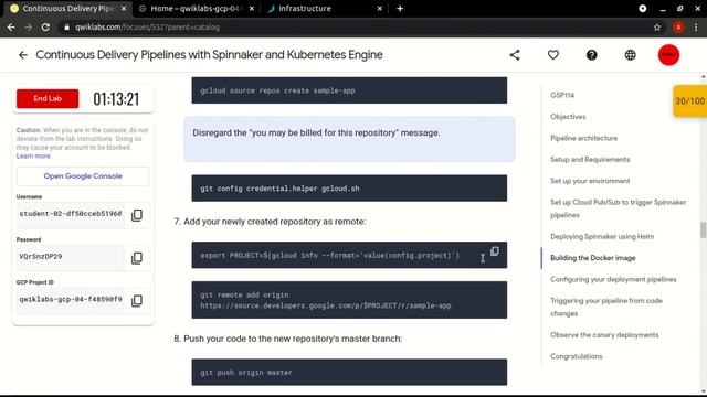 Continuous Delivery Pipelines with Spinnaker and Kubernetes Engine || Cloud Architecture || GSP114 смотреть онлайн