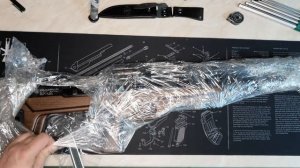 крюгерган снайпер булпап 500  двухстволка распаковка