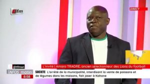 L'invité: Amara Traoré, ancien sélectionneur des Lions du football