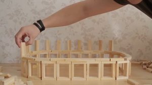 ДЖЕНГА. Что можно сделать из брусочков дженги? I JENGA. What can be made from Jenga bars?