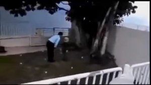 НЛО похищает человека. Реальное видео