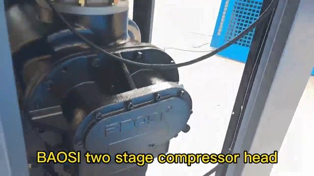 100HP 75KW inverter two stage air compressor смотреть онлайн