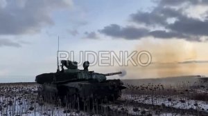 Т-90 «Прорыв» работает в зоне СВО