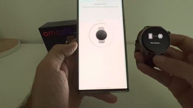 Como Ligar o AMAZFIT GTR 4 Ao Smartphone