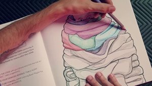 The ASMR Coloring Book ✍️ Pencils Sounds to SLEEP (No Talking)