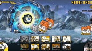 Battle cats гайд, проходим red sky at morning/perfect cyclone тактика без sadako/cat combo на пушку