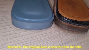 Real vs fake Hermes slides. How to spot original Hermes Oran sandals
