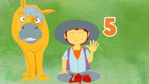 Colores y números. Song to learn Numbers and colors in Spanish for kids and children