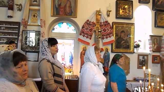 Свято ікони Пресвятої Богородиці "Нечаяна Радість" у храмі її імені. Полтава 14 травня 2015 року. смотреть онлайн