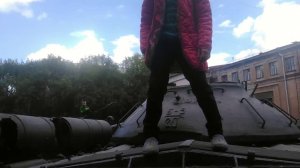 В командирской рубке ИС 3,часть1