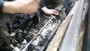 Высверливаю болты гбц часть1