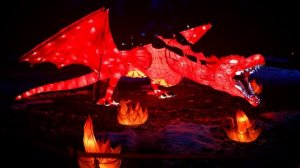 Фестиваль фонарей «Королевство волшебных огней», Ботанический сад. Минск