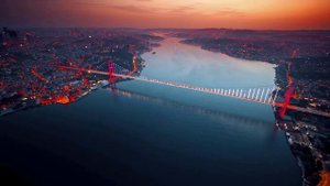 Стамбул. Константинополь.Византий  Турция.Красивое видео снято с высоты птичьего полета.