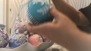 Новогодние шары своими руками