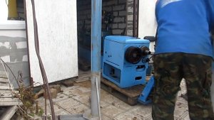Как перетащить токарные станки 2 ТОННЫ весом 1к62 и 1к625?/How to drag lathes 2 tons weighing ?