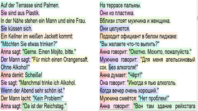 Аудиокниги на немецком. (начальный уровень). Anna Berlin. Kapitel 19-24. смотреть онлайн