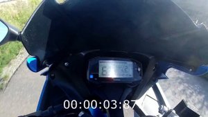 SUZUKI GSX R-125 0-100 0-60 Acceleration