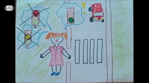 Работы участников онлайн конкурса рисунков «Детство без опасности - 2023»
