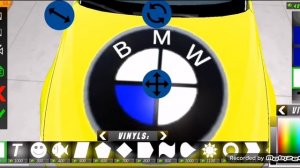 Как сделать логотип BMW в кар паркинг мультиплеер.