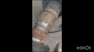 Полуавтомат Аврора Динамика 2000. Проба аппарата на выхлопной трубе автомобиля.