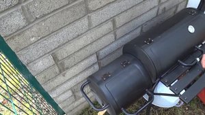 Коптильня барбекю / Техас / Карп копчёный/ BBQ smoker/ smoked carp