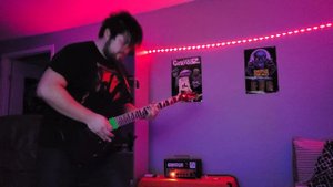 Perturbator - future club ( guitar cover)