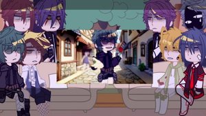 |?️|~ Реакция 13 карт на клип- "Охота на Лисицу | Gacha Club | by torikojii |?️|