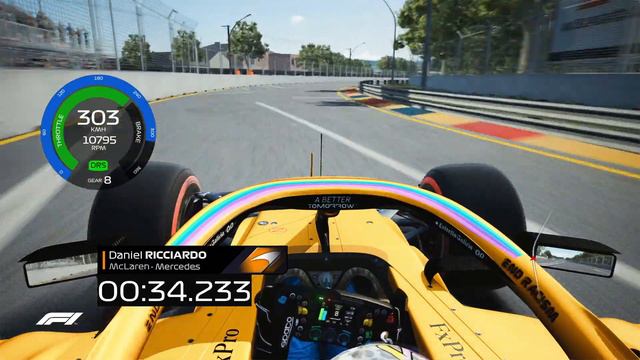 F1 2021 Daniel Ricciardo McLaren Mercedes Onboard | Adelaide | Assetto Corsa F1 2020 Mod смотреть онлайн