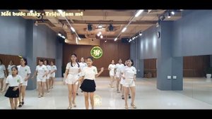Chily cha cha cha k1 Happy Line Dance #LinedanceXuNghe #LineDance