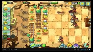 Как пройти 15 уровень в игре Растения против Зомби 2 Дикий запад