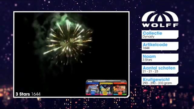 3 Stars :: Wolff Vuurwerk :: Vuurwerk Media Group смотреть онлайн