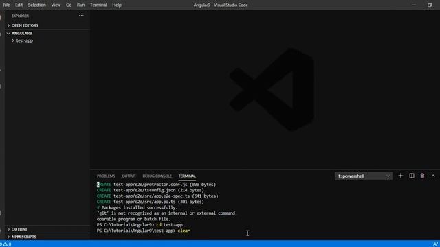 Angular 9 Quick start | Create and run angular 9 project | Angular tutorial step by step | ng newAp