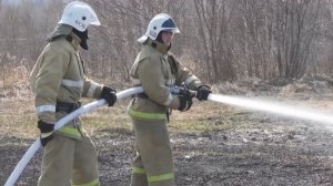 ОСТОРОЖНО! ГОРИТ ТРАВА!