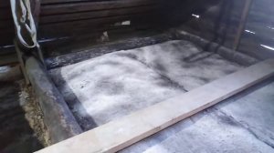 Холодный чердак. Рулонный утеплитель. ч1.