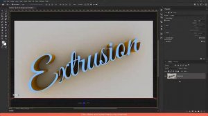 How to create a 3D text in Adobe Photoshop 2021 | Strong Graphics TV