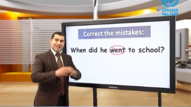 English | Making Questions in the Past Simple