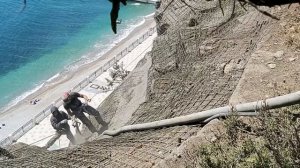 Торкретирование альпинистами в России с установки Гранд 75